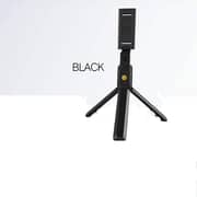 K07 Integrated Tripod BT 4.0 Wireless Selfie Stick for Smart Phone - BLACK