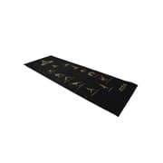 Yoga Mat Black Golden Asana Mat