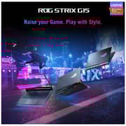Asus ROG G513QM-HN027T Gaming Laptop - Ryzen 7 3.2GHz 16GB 1TB 6GB 15.6inch FHD Grey English/Arabic Keyboard