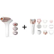 Philips Lumea Prestige Epilator BRI956/60 + Philips Epilator BRE652