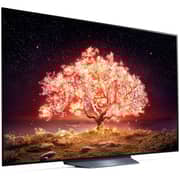 تلفزيون LG OLED ذكي 65 بوصة من سلسلة B1 بدقة عرض 4k سينمائي مزود بتقنية webOS الذكية وتطبيق المساعد المنزلي الذكي ThinQ