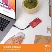 Western Digital My Passport Portable SSD USB3.2 2TB Red WDBAGF0020BRDWESN