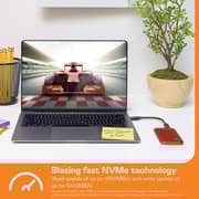 Western Digital My Passport Portable SSD USB3.2 2TB Red WDBAGF0020BRDWESN