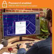 Western Digital My Passport Portable SSD USB3.2 2TB Red WDBAGF0020BRDWESN