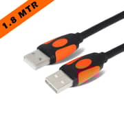 STEK USB A to A Cable Type A Male to Male Cable Cord for Data Transfer Hard Drive Enclosures, Printers, Modems, Cameras1.8 Meter