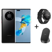Huawei Mate 40 Pro 256GB Black 5G Dual Sim Smartphone + VIDB19 Watch GT2 Pro + CP62