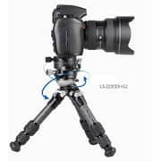 Leofoto LS-223CEX Ranger Series Tripod With RH-0 Leveling Base/Panning Clamp