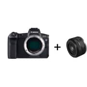 هيكل كاميرا كانون EOS R بدون كاميرا مع عدسة RF50MM F1.8 تدعم تقنية STM