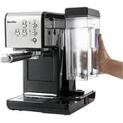 BREVILLE Coffee House One-Touch VCF107 Coffee Machine In Black & Chrome