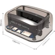 Haysenser Dual Multi-Function Hdd Docking Station 3.5/ 2.5 Inch Hdd Supports With Widows/Linux/ Mac Os