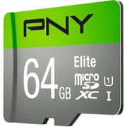 PNY Elite Class 10 U1 Micro SD 64 GB Card SDUX64U185GWGE