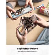 Ugreen Tempered Glass Screen Protector With Aligned Frame Clear/Blue For iPhone 12 Pro Max