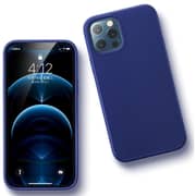 Ugreen Silky Silicone Protective Case Navy Blue For iPhone 12 Pro Max