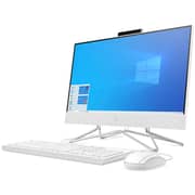 HP 22-DF0004NE All in One Desktop- Core i5 1GHz 8GB 512GB 2GB Win10Home 21.5inch FHD White English/Arabic Keyboard