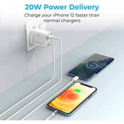 Promate Ultra Fast Charger White