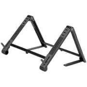 Promate Aluminum Multi Angle Origami Laptop Stand Black