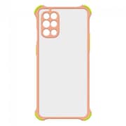 Margoun Anti-Drop Bumper Case Cover for OnePlus 8T - Clear/Pink