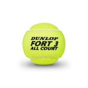 Dunlop Fort All Court Set of 3 Piece Tennis Balls