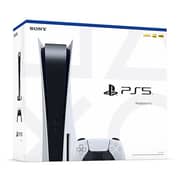 Sony PlayStation 5 Disc Console White - Middle East Version + PS5 PULSE 3D Wireless Headset + PS5 DualSense Wireless Controller + PS5 Media Remote