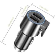 Nextbase CGB B101 Dual Port Car Charger Black W/Window Breaker