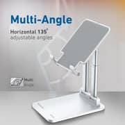 Promate Anti Slip Multi lvel Tablet Stand White