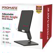 حامل مكتبي قابل للتعديل متعدد الزوايا من بروميت أسود