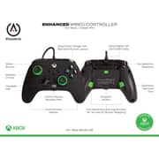 Power A Xbox Wired Controller 3m Black/Green