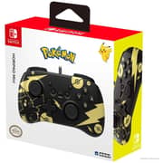 Nintendo Pokemon Pikachu Horipad Mini Wired Controller Black and Gold