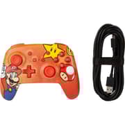 Nintendo Switch Mario Vintage Enhanced Wired Controller Multicolor