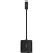 Belkin USB Type-C To Ethernet/Charger Adapter 5.1Inch Black