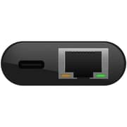 Belkin USB Type-C To Ethernet/Charger Adapter 5.1Inch Black