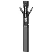 Budi 9 In 1 Multi Functional Cable Stick 17cm Black