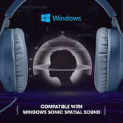 JBL Quantum100 Wired Gaming Over Ear Headset - Blue