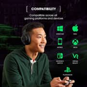 JBL Quantum100 Wired Gaming Over Ear Headset - Black