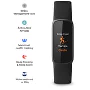 Fitbit FB422BKBK Luxe Fitness Tracker Black