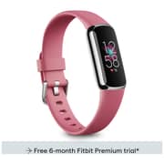 Fitbit FB422SRMG Luxe Fitness Tracker Platinum/Orchid