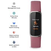 Fitbit FB422SRMG Luxe Fitness Tracker Platinum/Orchid