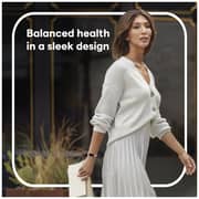 Fitbit FB422GLWT Luxe Fitness Tracker Soft Gold/White