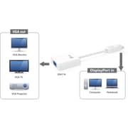 J5Create Display Port to VGA Adapter White