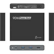 J5Create 90 Watts USB-C Docking Station Black