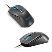 Lenovo IdeaPad Gaming M100 RGB Mouse Optical Sensor, Adjustable Resolution to 3200 DPI, 7 Programmable Buttons, 2 Zone RGB Backlight, BLACK GY50Z71902