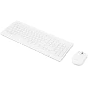Lenovo 510 Wireless Combo Keyboard & Mouse (White) English GX30W75336