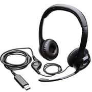 Logitech H390 USB Headset with Noise-Canceling Microphone Black (981-000014)