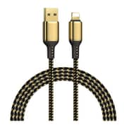 Wiwu Lightning Cable 1.2m Black/Gold