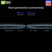 Asus ZenBook Pro Duo 15 OLED UX582LR-H2014T 2-in-1 Laptop - Core i9 2.4 GHz 32GB 1TB 8GB Win10 15.6inch 4K UHD Blue