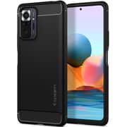 Spigen Rugged Armor Designed For Xiaomi Redmi Note 10 Pro Case Cover - Matte Black
