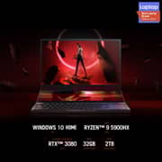 Asus ROG GX551QS-HF066T Gaming Laptop - Ryzen 9 3.3GHz 32GB 2TB 16GB Win10 15.6inch FHD Black