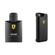 Ferrari Bundle Offer Of Ferrari Scuderia Black Edt 125ml + Ferrari Black Phone Case And Edt 25ml For Men