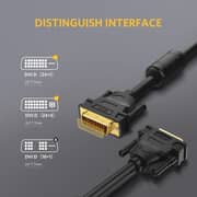 Ugreen DVI-D 24+1 Dual Link Video Cable 2m Black