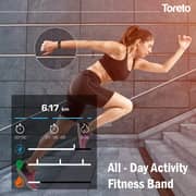 Toreto TOR-99 Activity Tracker, Bluetooth - Black Smartwatch